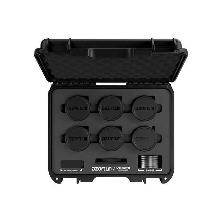 DZOFilm DZO-V21B6PL - Vespid Prime 6-Lens Kit (25/35/50/75/75/100 T2.1)