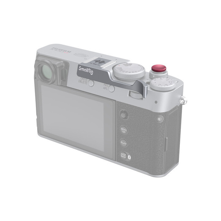 SmallRig 4566 -  Thumb Grip for FUJIFILM X100VI / X100V (Silver)