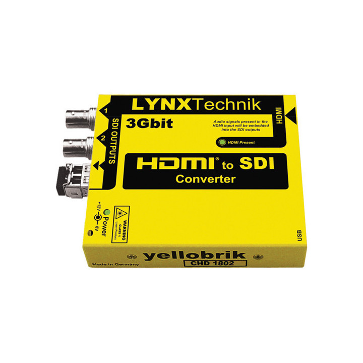 Lynx C HD 1802-1 - 3Gbit HDMI to SDI Converter
