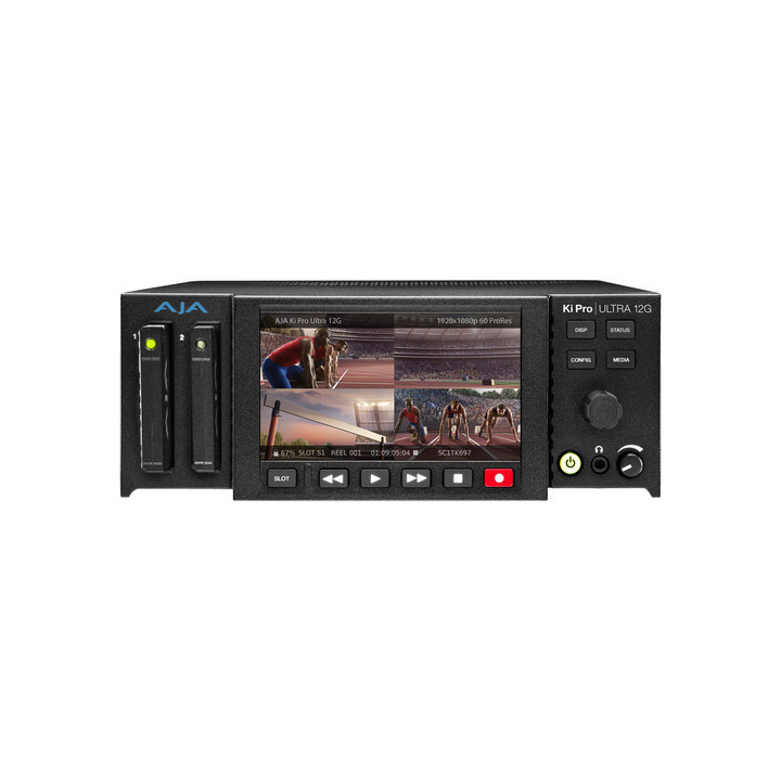 AJA KI-PRO-ULT-12G - 4K/UltraHD/2K/HD Recorder/Player