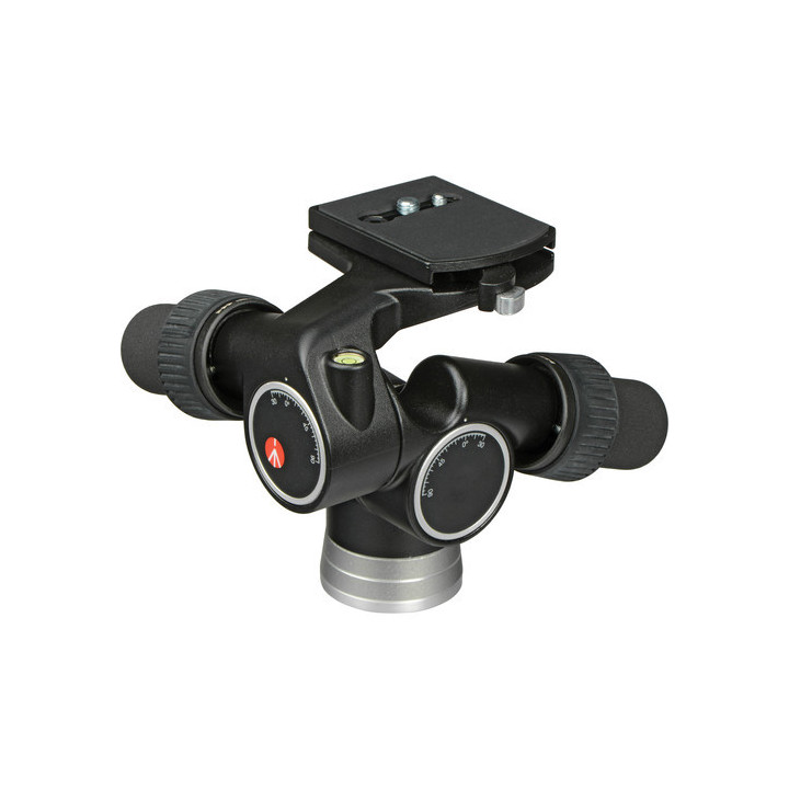 Manfrotto 405 - 3-Way, Geared Pan-and-Tilt Head with 410PL Quick Release Plate