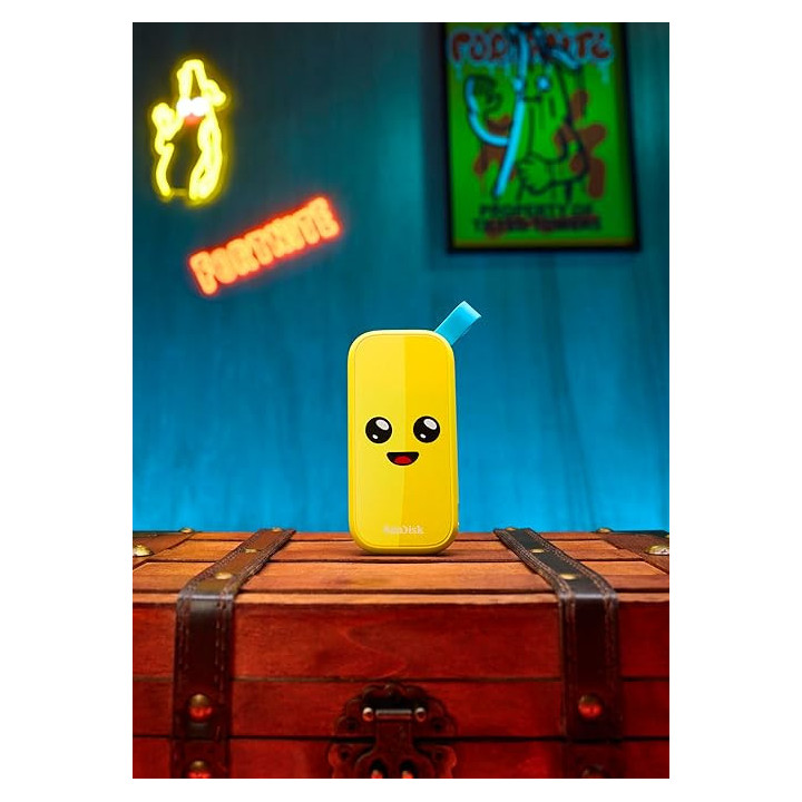 Sandisk SDSSDE30-1T00-G25F - Portable SSD 1TB Peely Edition