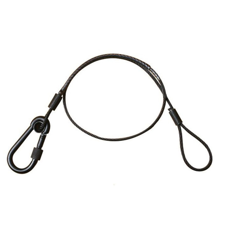 Doughty T220025 - Safety Bond 25kg (585mm x 3mm M6 Carbine Hook) Black
