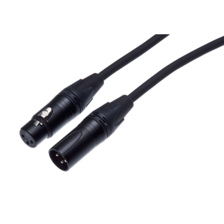 Contrik NMKS20-BL - 20m XLR f to XLR m black