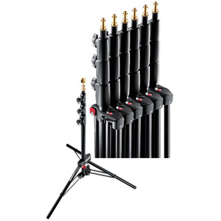 Manfrotto 1051BAC - Alu Mini Compact Air-Cushioned Stand (7 ')