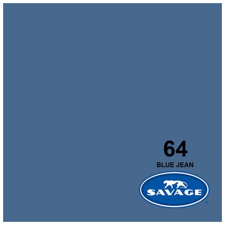 Savage SAV64-12 - Background Paper Blue Jean 2 ,72x11m 