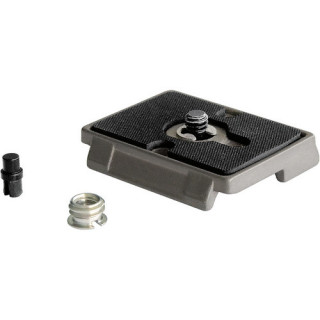 Manfrotto 200PL - Quick Release Plate with 1/4"-20 Screw and 3/8" Bushing Adapter