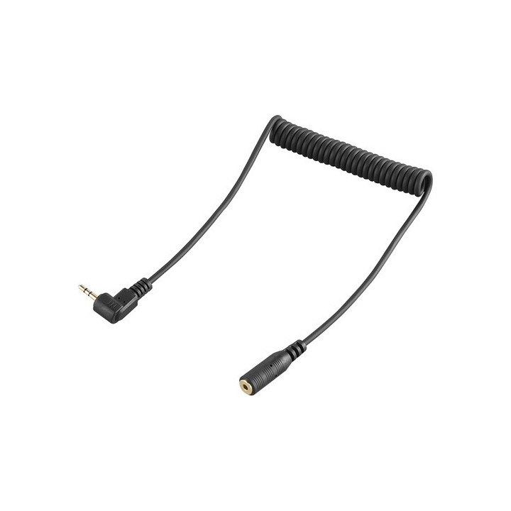 SmallRig 2201 - Coiled Male to Female 2.5mm LANC Extension Cable