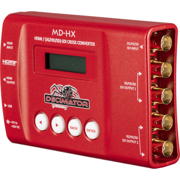 Decimator DD-HX - HDMI/SDI Cross Converter w/ Scaling & Frame Rate Conversion