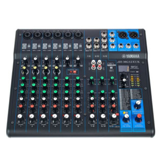 Yamaha MG12XUK - 12-Input Mixer with Built-In FX and 2-In/2-Out USB Interface