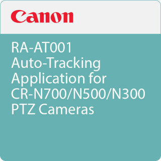 Canon RA-AT001 License - Auto-Tracking Application for CR-N700/N500/N300 PTZ Cameras