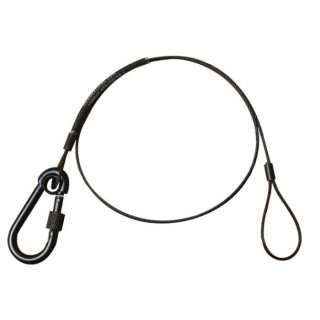 Doughty T2841001 - Black Safety Bond 2mm x 600mm, 20kg SWL