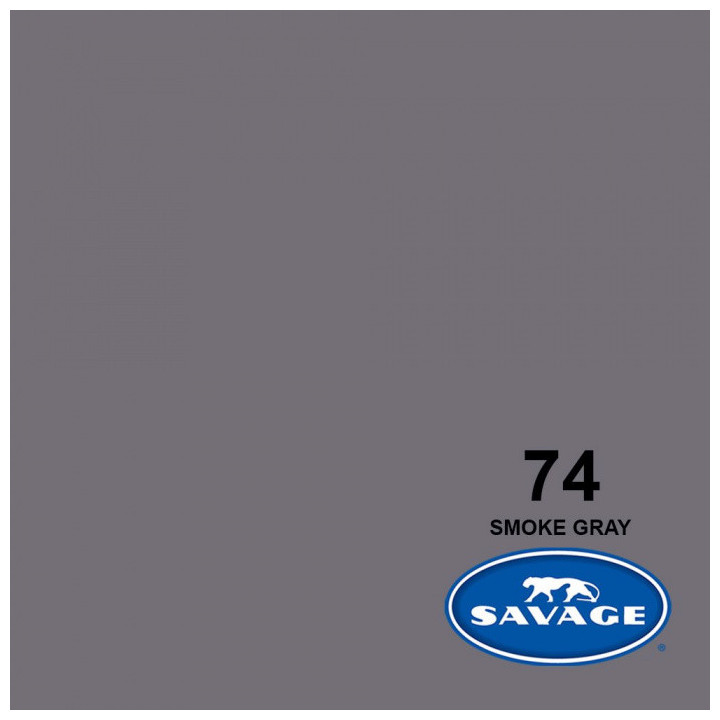 Savage SAV74-12 - Background Paper Smoke Gray 2 ,72x11m