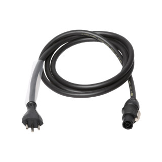 Cable - 3x1.5mm2 / HO5VV-F INDOOR / 2m / Connector T12 - Powercon TRUE 1