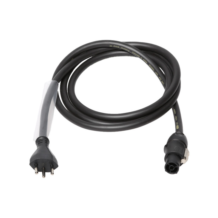 Cable - 3x1.5mm2 / HO5VV-F INDOOR / 2m / Connector T12 - Powercon TRUE 1