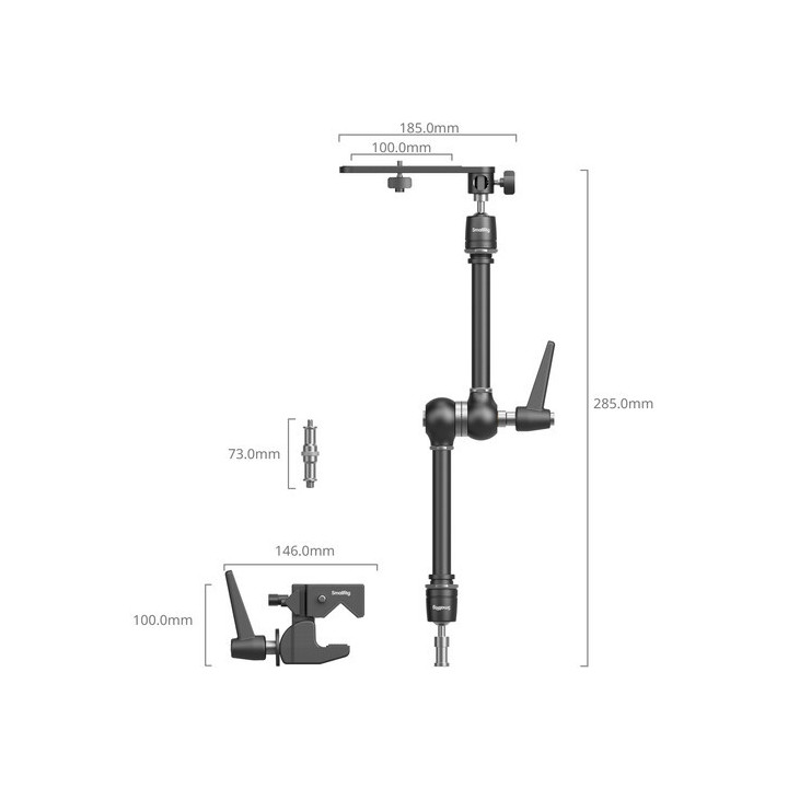 SmallRig 4862 - Super Clamp with Magic Arm Kit