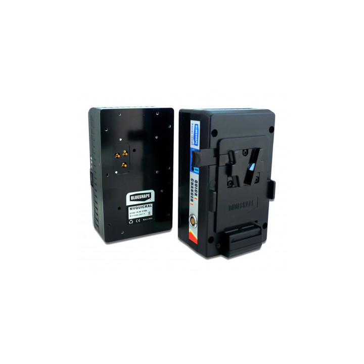 Blueshape MVQUICK AL - Hot swap quickchanger of batteries and UPS safety system
