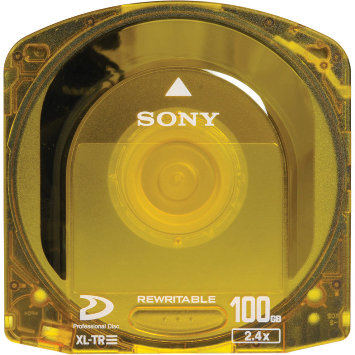 Sony PFD100TLA - Triple Layer Rewritable XDCAM Professional Optical Disc (100GB)