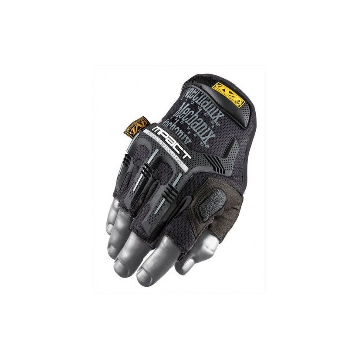 Cineboutique A-MWFINGERLESSXL - MECHANIX WEAR - M-PACT FINGERLESS - black - TAILLE XL