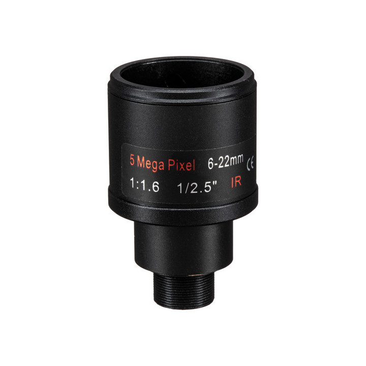 Marshall CV-0622-5MP - 6-22mm F1.6 5MP Varifocal Lens