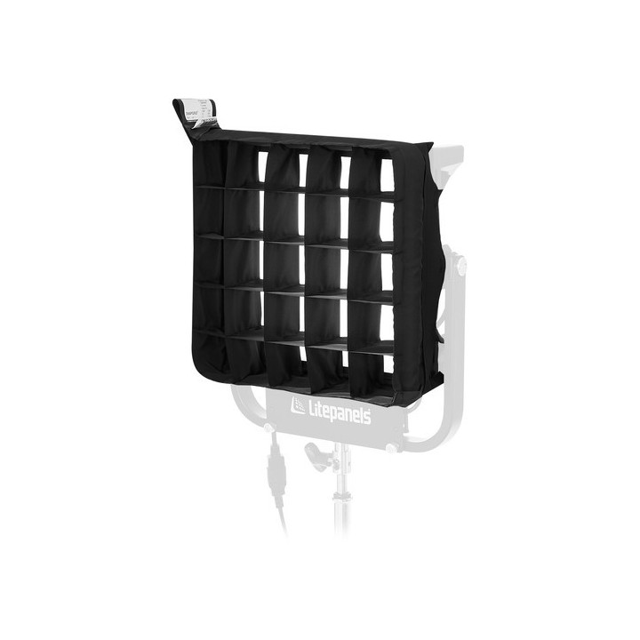 Litepanels 900-3717 - Snapgrid 40 deg Eggcrate for Gemini 1x1 Fixture