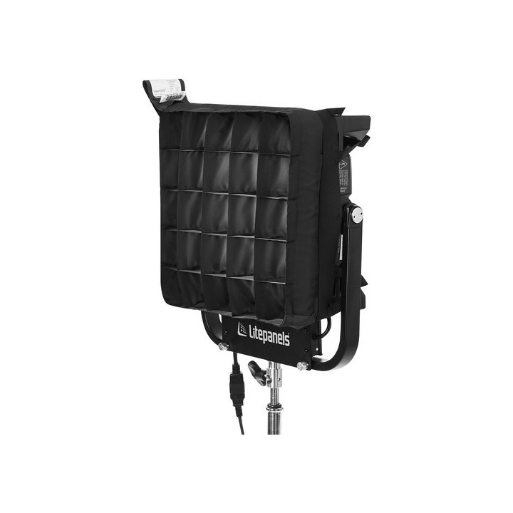 Litepanels 900-3717 - Snapgrid 40 deg Eggcrate for Gemini 1x1 Fixture