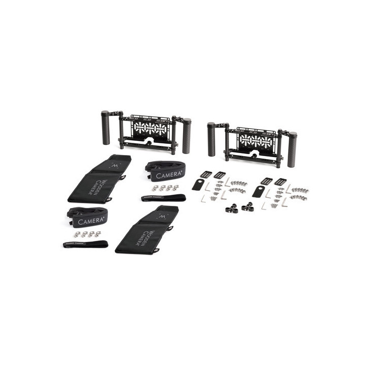 Wooden Camera WC-271600 - Dual Director's Monitor Cage v3