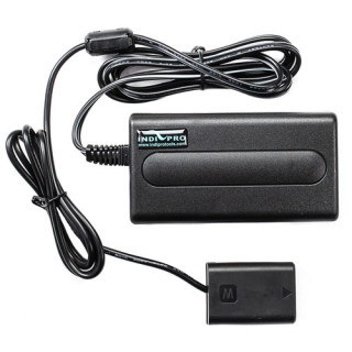 Indipro ZULMA7 - 8V A/C Power Supply with Sony NP-FW50 Dummy Battery (8'), for Sony a7