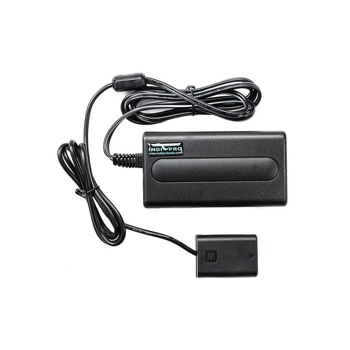Indipro ZULMA7 - 8V A/C Power Supply with Sony NP-FW50 Dummy Battery (8'), for Sony a7