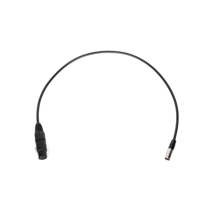 Wooden Camera WC-274300 - Mini 3pin XLR Male to Full 3pin XLR Female (20")