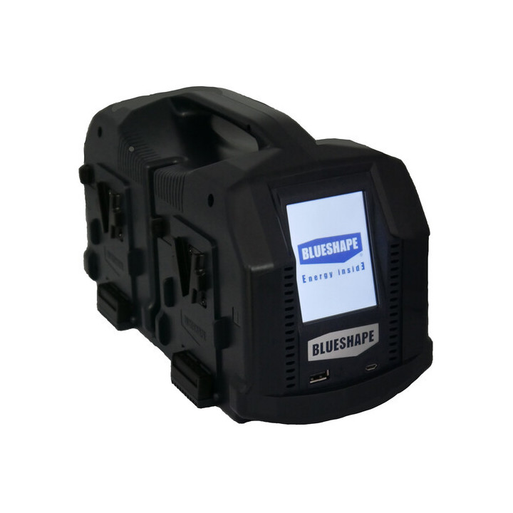 Blueshape CVS4XL - Portable 4-Channel V-Mount Battery Charger