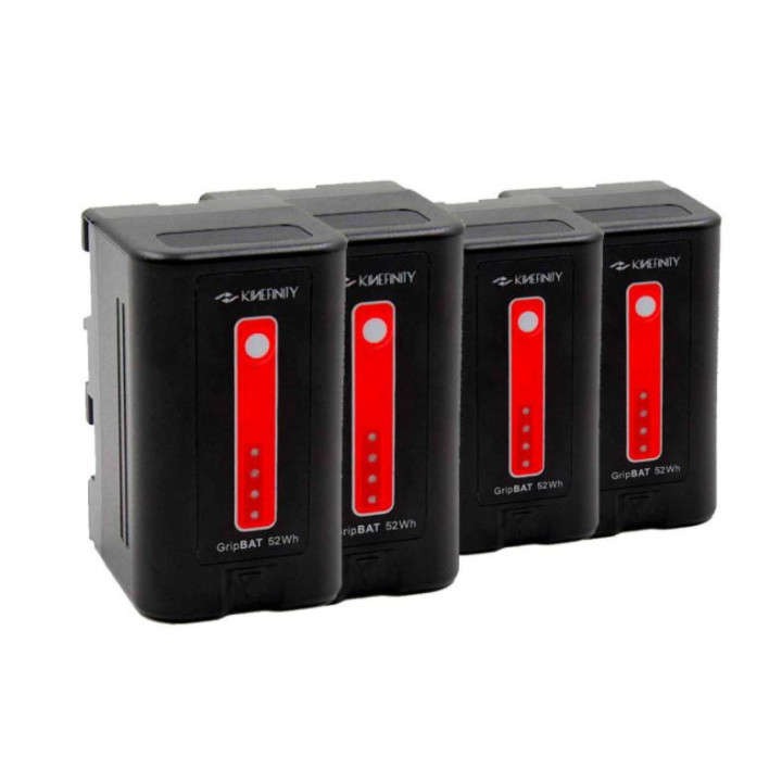 Kinefinity A941-204-01 - GripBAT 4S x2 + PD Hybrid Dual Charger Pack x1