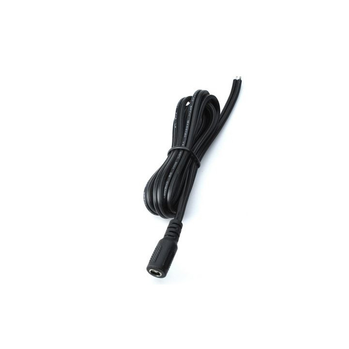 LiteGear CA-BAR.M-BE-36-B - Barrel Cable, Male to Bare End, Black 36 in.