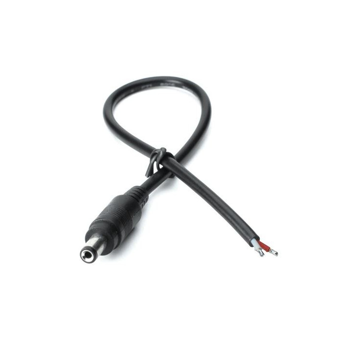 LiteGear CA-BE-BAR.F-10-B - Barrel Output Cable Bare-End to Barrel Female