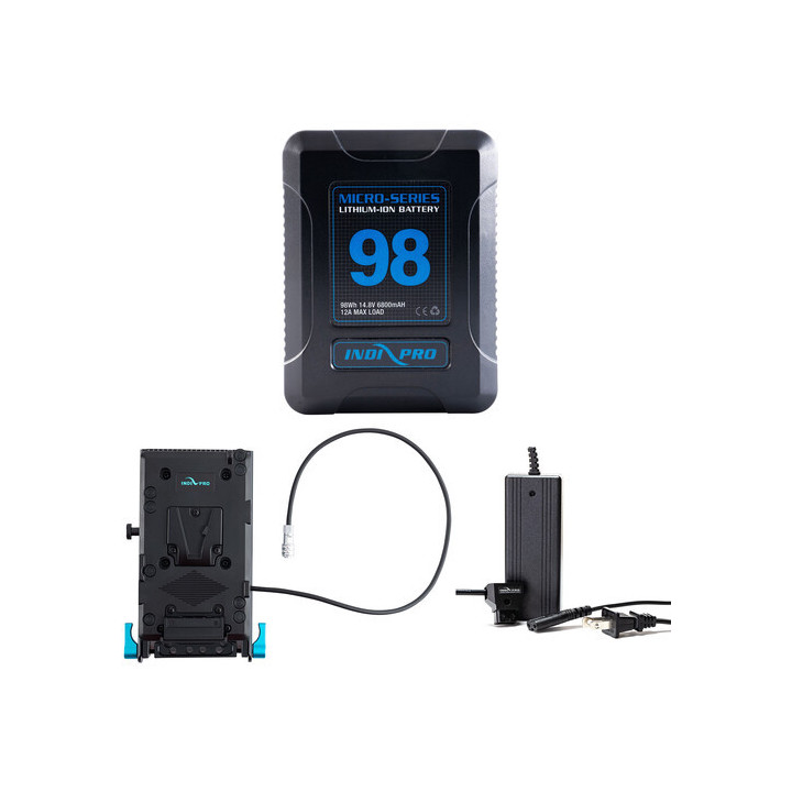 Indipro MSBM46KT - Tools Micro-Series 98Wh V-Mount Blackmagic Pocket Cinema Camera 6K/4K Kit
