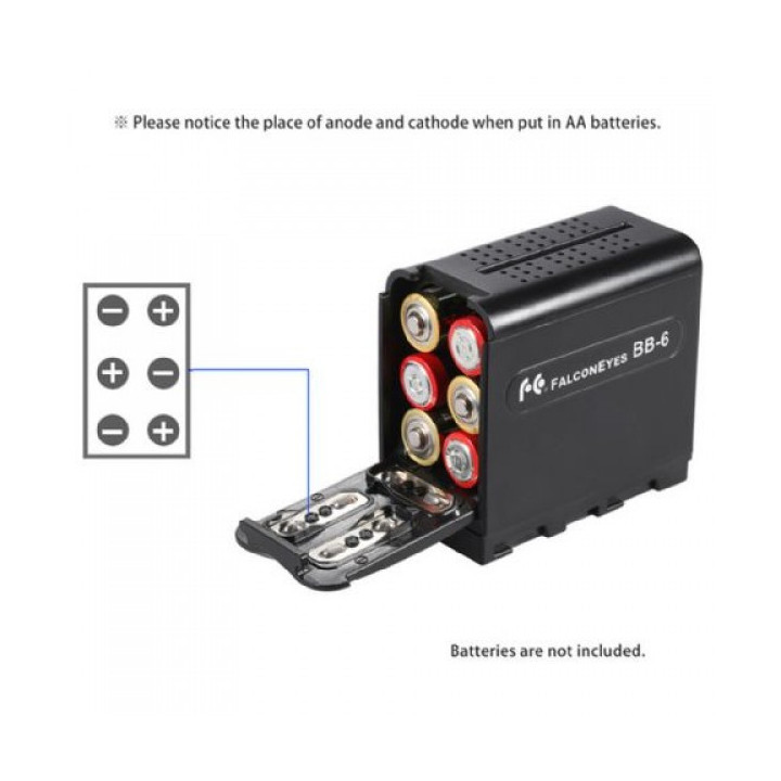 Falcon Eyes 2905954 - Battery Pack BB-06
