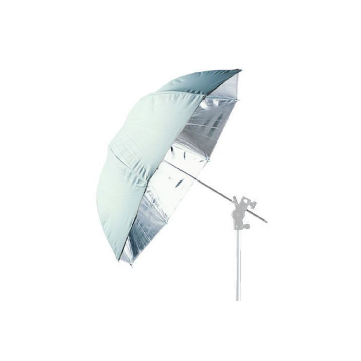 Falcon Eyes 295435 - Jumbo Umbrella UR-T86S Silver/White 216 cm