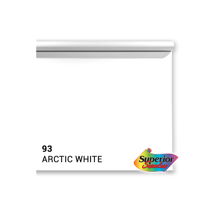 Falcon Eyes 585093 - Superior Background Paper 93 Arctic white 1.35x11 m