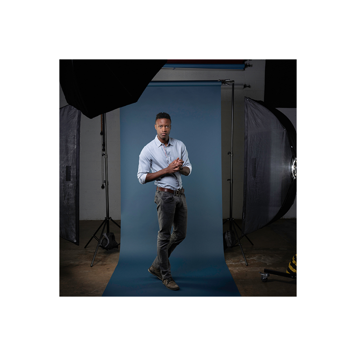 Falcon Eyes 585001 - Superior Background Paper 01 deep blue 1.35x11 m