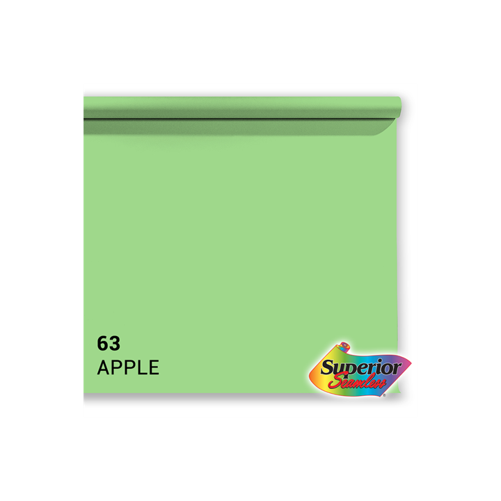 Falcon Eyes 585063 - Superior  Background Paper 63 Apple 1.35 x 11m