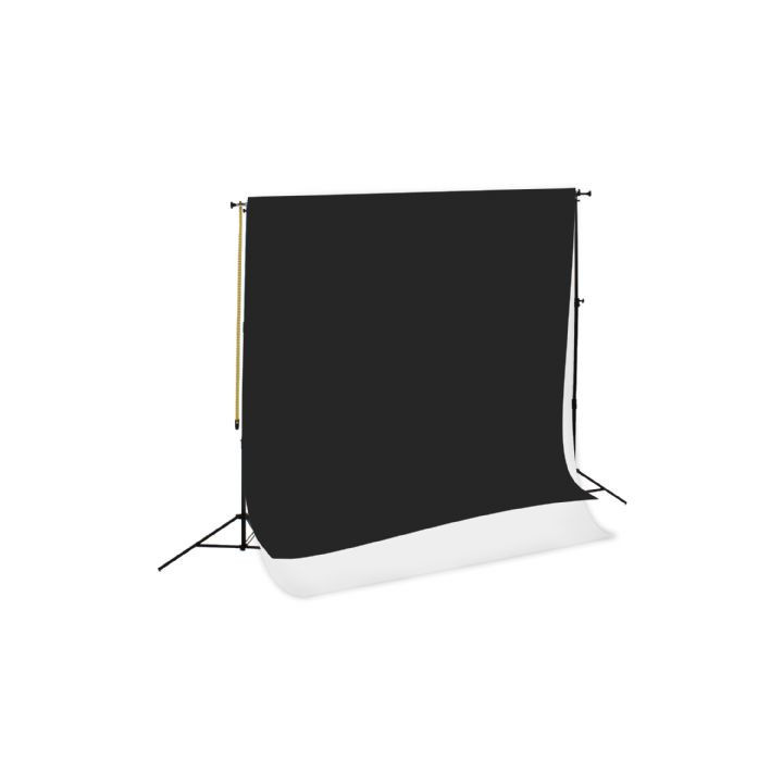 Falcon Eyes 296813 - Background System SPK-2 with 2 Rolls Black/White 1.35x11 m