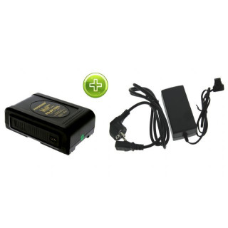 Falcon Eyes 2065 - V-Mount Battery with Battery Charger