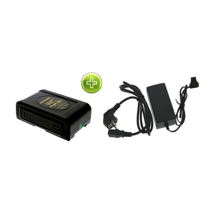 Falcon Eyes 2065 - V-Mount Battery with Battery Charger