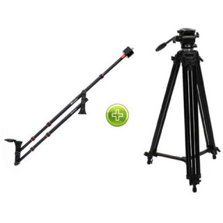 Falcon Eyes 2086 - Video Travel Jib with Video Stand