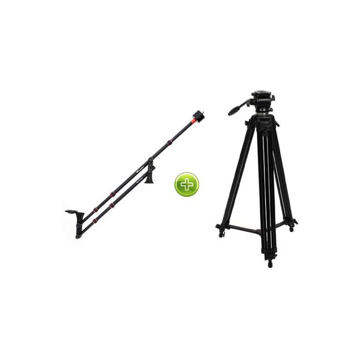 Falcon Eyes 2086 - Video Travel Jib with Video Stand