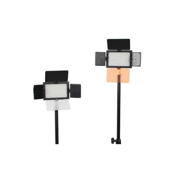 Falcon Eyes 2204 - LED Lamp Set Dimmable DV-160V with lightstands