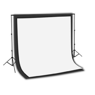 Falcon Eyes 2216 - Background System B-7810 with 2 Rolls