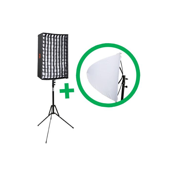 Falcon Eyes 2266 - Flexible LED Panel RX-12T 30x45 cm Set 1