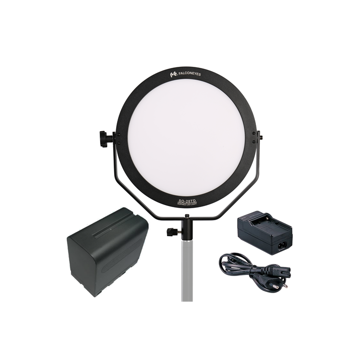 Falcon Eyes 2303 - Bi-Color LED Lamp Sophiez SO-28TD with Battery