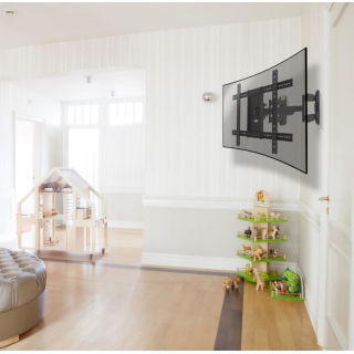 Kimex 013-5264 - Adjustable Angle Wall Mount for 37'' - 75'' TV Screens